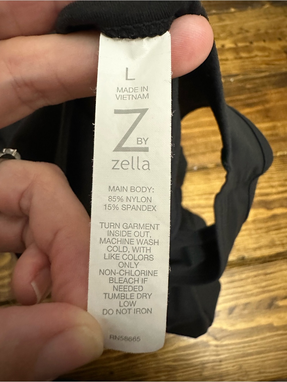 Zella Black Jumpsuit Tank Elastic Waist Womens Size Large Large - Picture 8 of 12